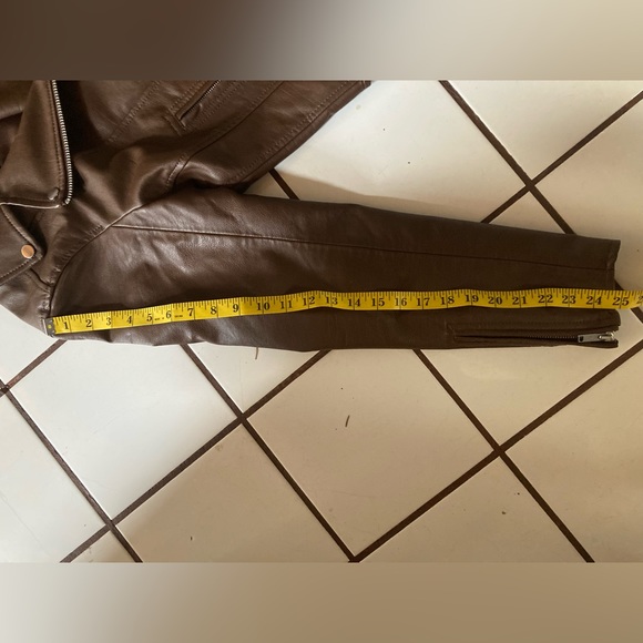 Abercrombie and Fitch Vegan leather jacket - Picture 5 of 8